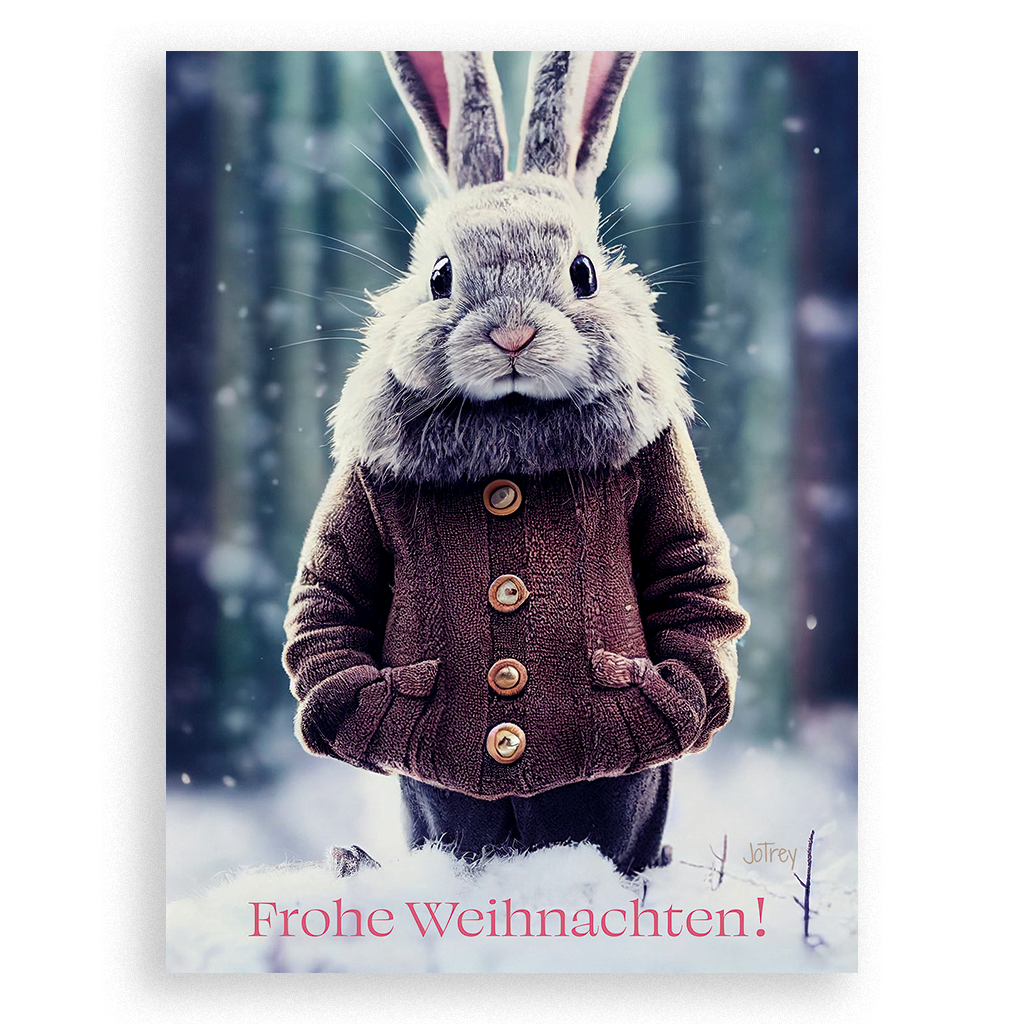 Motzhase im Wald