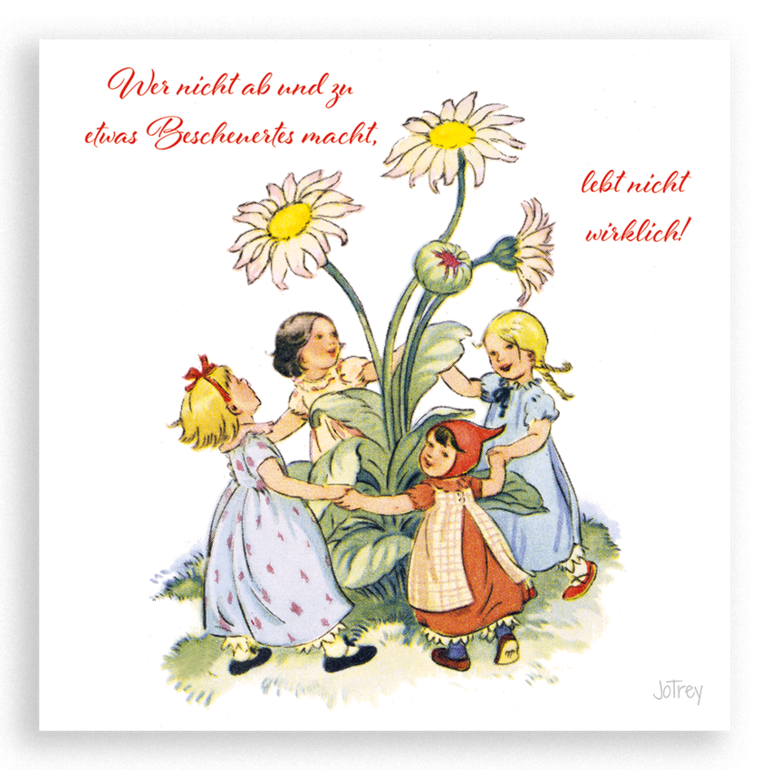 Wer nicht ab und zu was Bescheuertes macht, hat nicht gelebt