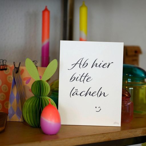 Ab hier bitte lächeln :)