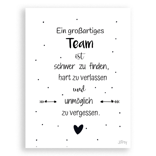 Ein großartiges Team...