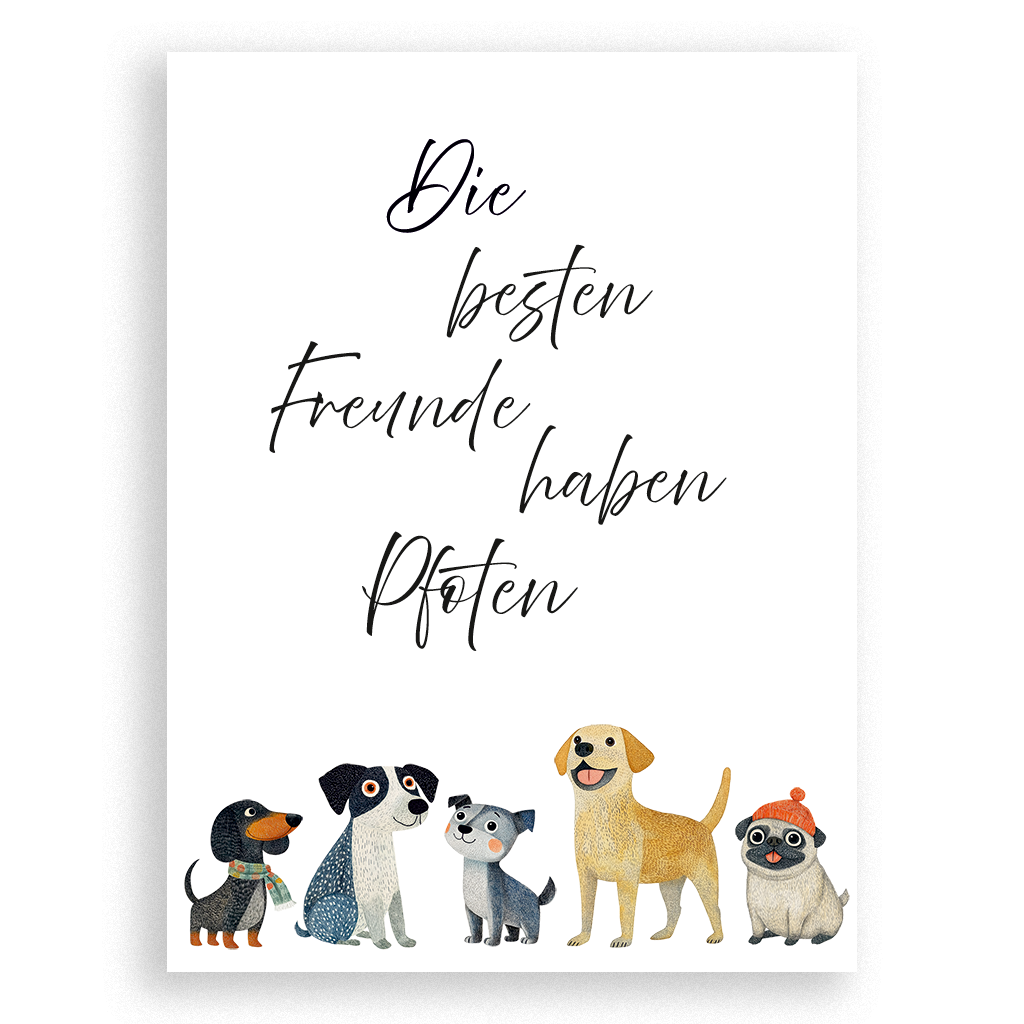 Fünf Hundefreunde (I)