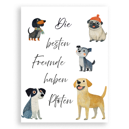 Fünf Hundefreunde (II)