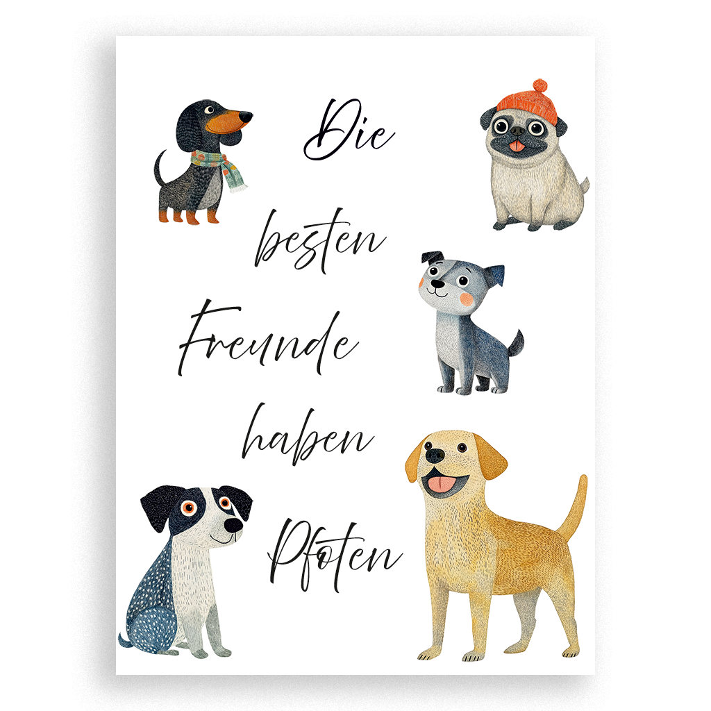 Fünf Hundefreunde (II)