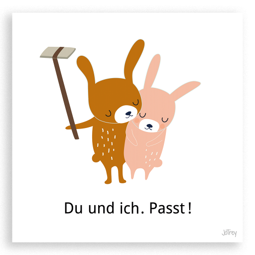 Du und ich. Passt! (I)