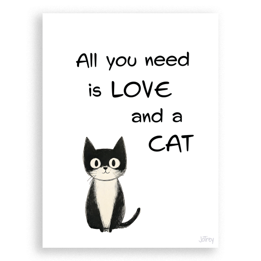 All you need is love and a cat