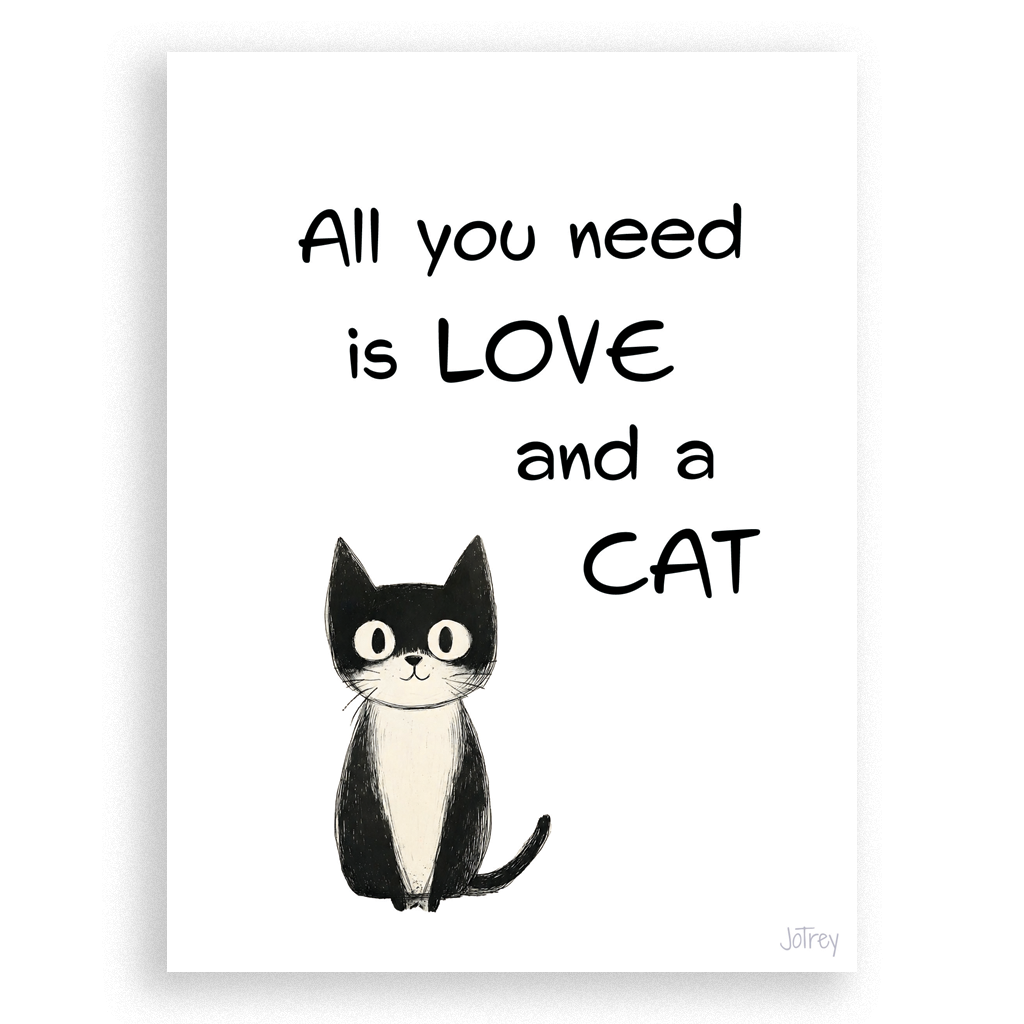 All you need is love and a cat