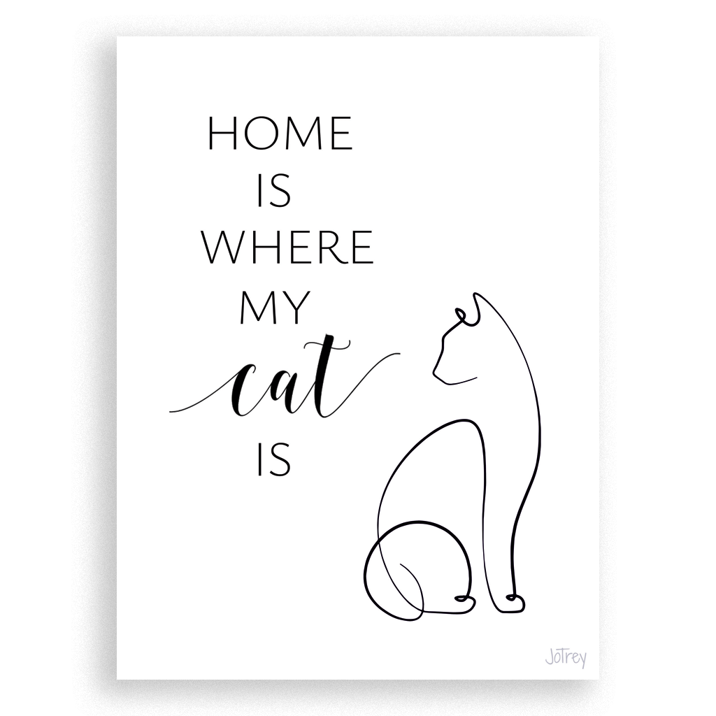 Home is where my cat is