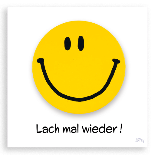 Lach mal wieder! (gelb)