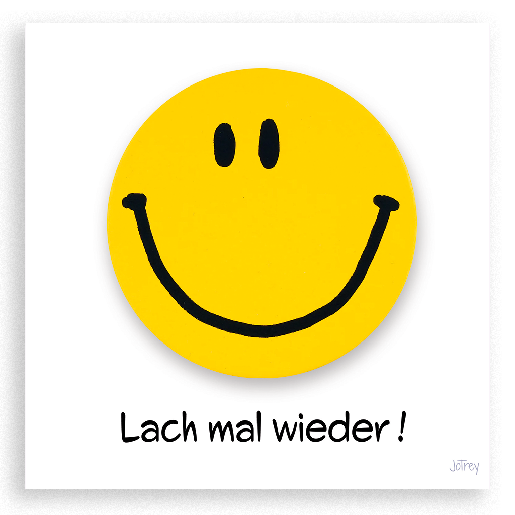 Lach mal wieder! (gelb)