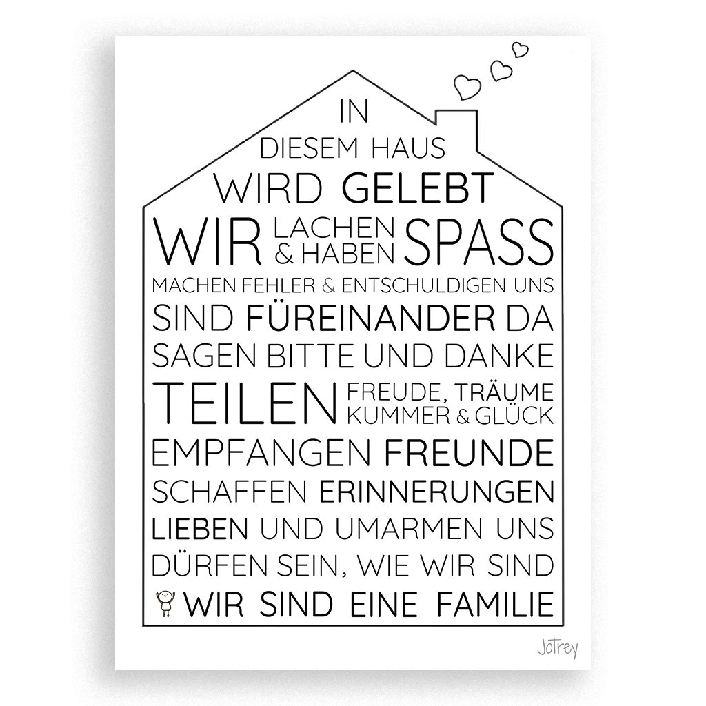 In diesem Haus wird gelebt