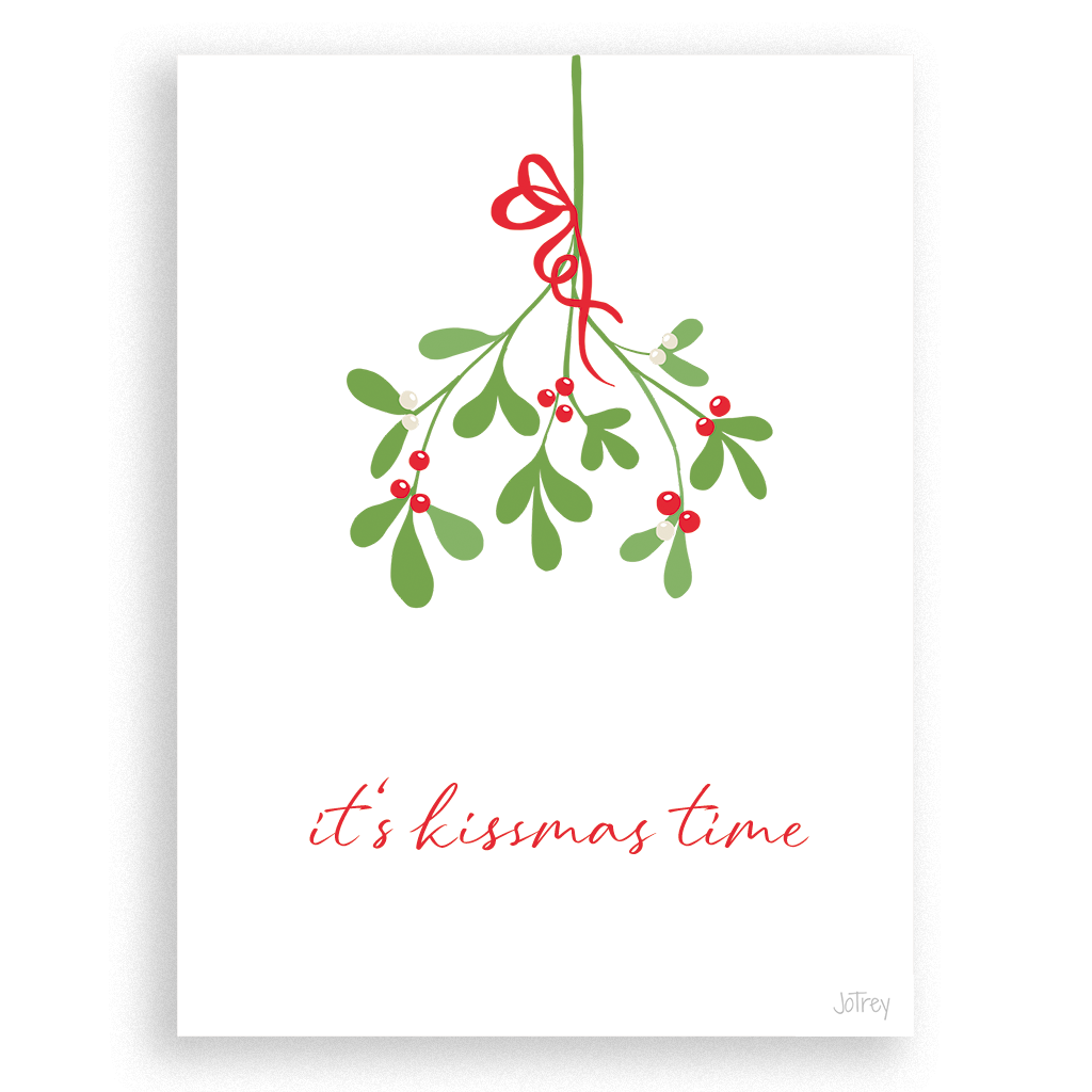 It is kissmas time It is kissmas time